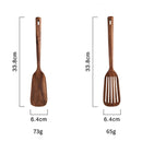 Colher De Louça De Madeira Natural, coador De Teca, Skimmer Especial De Sopa Nano, Colher De Cozinha, Kit De Ferramentas De Cozinha, 1-7Pcs por Conjunto