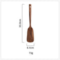 Colher De Louça De Madeira Natural, coador De Teca, Skimmer Especial De Sopa Nano, Colher De Cozinha, Kit De Ferramentas De Cozinha, 1-7Pcs por Conjunto