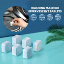Lavar Máquina Efervescente Detergente Comprimidos, Limpador Doméstico, Comprimidos De Agente De Limpeza Desodorante, Remover Detergente De Sujeira, 3Pcs